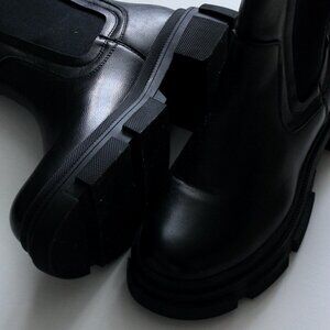 YETIER Womens Chunky Boots | Platform (Black)